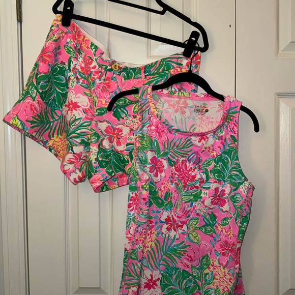 NWT Lilly Pulitzer Callahan Knit Short Journey To The Jungle Size 14 - Picture 5 of 6